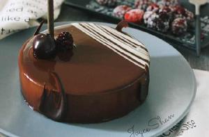 朱古力鏡面蛋糕 朱古力鏡面蛋糕