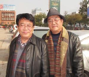 范智與中國工藝美術大師 馮傑 合影