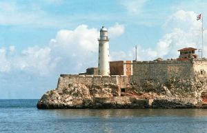 （圖）哈瓦那海濱摩爾城堡和拉美最早建造的燈塔