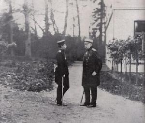 俾斯麥與德皇威廉二世