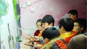 濟南芙蓉街袖珍人影戲館