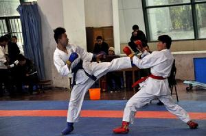 空手道組手前踢 空手道組手前踢