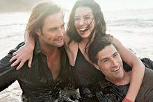 男女主人公合影