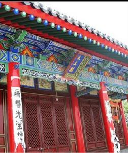 修葺一新的文王閣