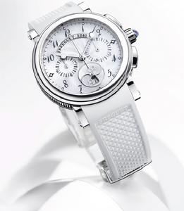 寶璣MARINE系列8827女士無寶石鑲嵌計時碼錶