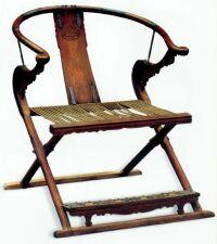 黃花梨圈背交椅 黃花梨圈背交椅