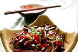 韓式小菜拌炒橛菜 韓式小菜拌炒橛菜