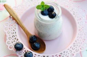 藍莓優酪乳布丁 藍莓優酪乳布丁