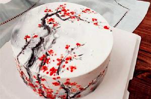 梅花蛋糕 梅花蛋糕