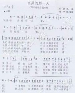 當兵的那一天 當兵的那一天