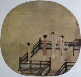 宋瑤台步月圖 宋瑤台步月圖