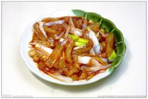 蔥燒牛筋 蔥燒牛筋