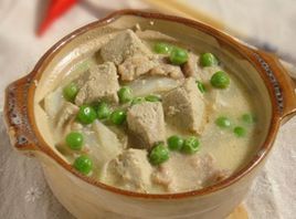豬肉豆腐煲 豬肉豆腐煲