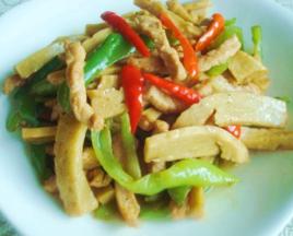 麵筋炒肉絲 麵筋炒肉絲