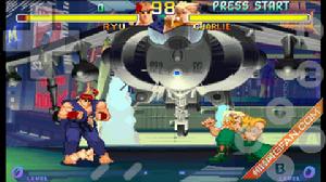 Android模擬器遊戲《街頭霸王2》遊戲畫面