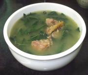 鹹豬骨滾辣椒葉 鹹豬骨滾辣椒葉