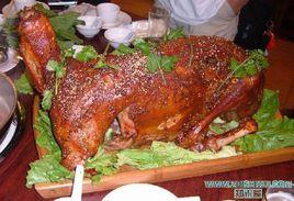 炭烤全羊 炭烤全羊