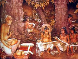 （圖）貝葉寫成的吠陀經