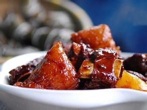 香粽燒排骨 香粽燒排骨