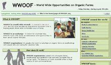 wwoof網站首頁