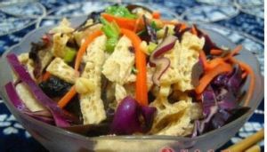 涼拌四喜脆豆腐 涼拌四喜脆豆腐