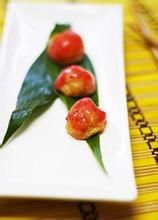 草莓汁蝦球 草莓汁蝦球