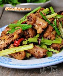 麻辣香芹雞脖 麻辣香芹雞脖