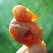 五彩瑪瑙原石——玉兔