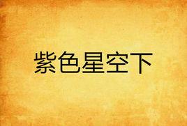 紫色星空下 紫色星空下