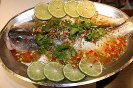 檸檬清蒸烏頭魚 檸檬清蒸烏頭魚