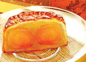 無糖水果蛋黃月餅