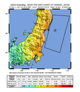 日本地震烈度表