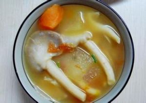 鮮蘑冬瓜圓 鮮蘑冬瓜圓