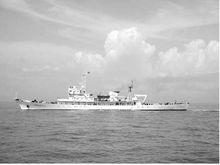 中國最大漁政船亮相海域