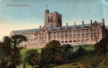 20世紀初明信片中的班戈大學