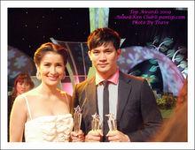 泰國Tops Awards2009獲獎合影