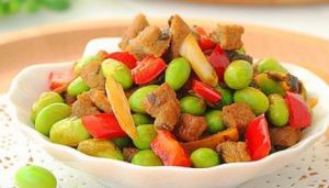 蚝油毛豆苦瓜 蚝油毛豆苦瓜