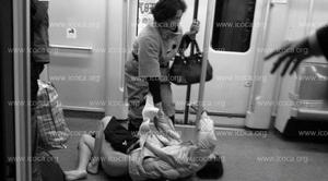（圖）上海捷運1號線妙齡女子事件