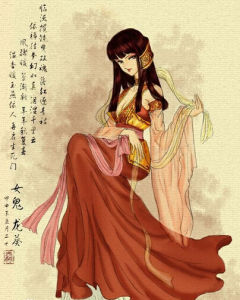 同人繪製·紅葵