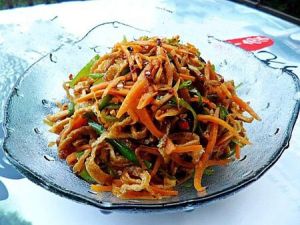 川味油辣子炒三絲 川味油辣子炒三絲