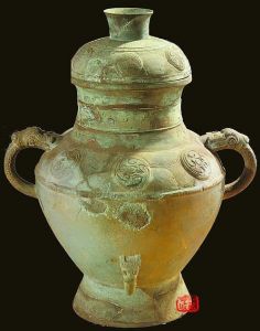 六渦紋缶 商代晚期