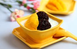 芒果白雪黑糯米甜甜 芒果白雪黑糯米甜甜