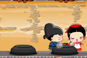 小黑花花炒年糕 小黑花花炒年糕