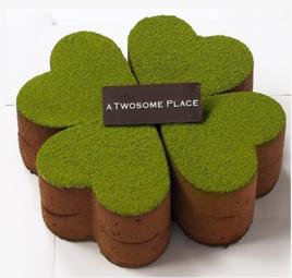 四葉草抹茶慕斯蛋糕 四葉草抹茶慕斯蛋糕