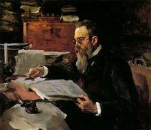 《科薩科夫像》謝洛夫