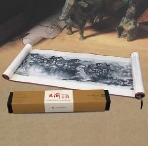 巴渝風情真絲織錦