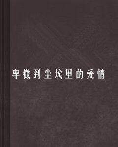 卑微到塵埃里的愛情 卑微到塵埃里的愛情