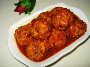 番茄醬肉丸 番茄醬肉丸