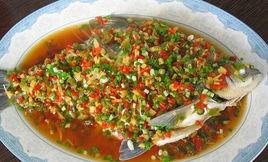 剁椒蒸鯿魚 剁椒蒸鯿魚