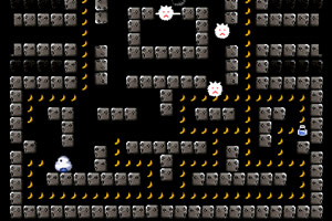 雪怪吃香蕉 雪怪吃香蕉